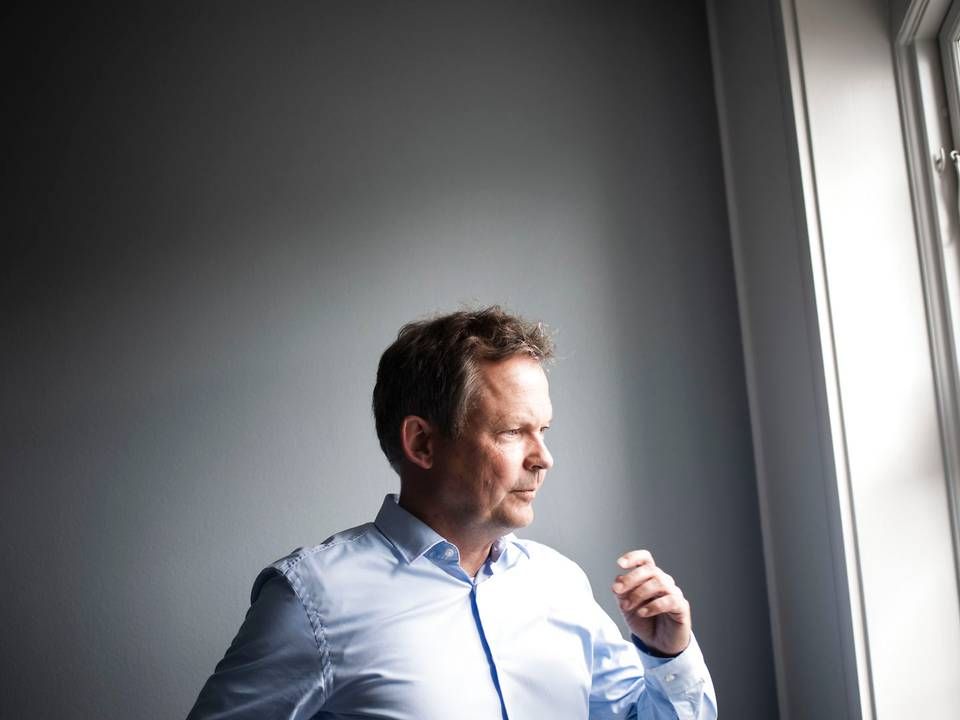 Ulrik Nødgaard, adm. direktør i Finans Danmark. | Foto: Maria Albrechtsen Mortensen/Ritzau Scanpix
