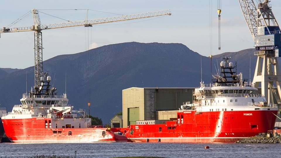 Det er Havyards værft i Leirvik, som volder problemer for gruppen. Billedet viser ikke de skibe, som der er problemer med. | Foto: PR/Havyard