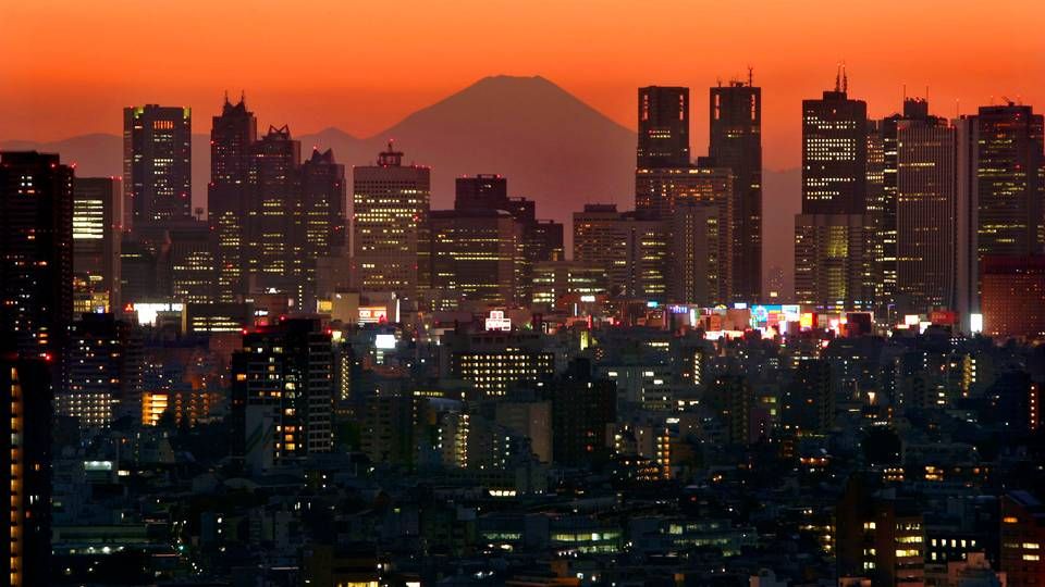 For foden af Fuji vil Proximar opføre landbaseret lakseopdræt ikke langt fra Tokyo med 40 millioner indbyggere. | Foto: Kimimasa Mayama/Reuters/Ritzau Scanpix