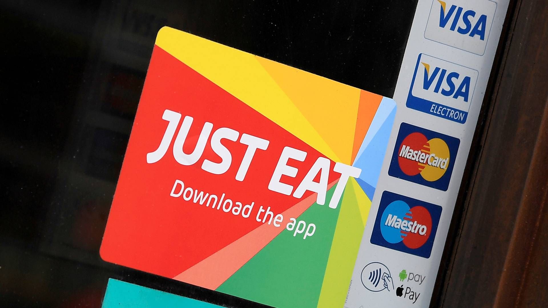 De danske selskaber, som har en værdi på over en milliard dollars, er stort set alle rykket til udlandet i dag. Just-Eat er for eksempel børsnoteret i London. | Foto: Toby Melville/REUTERS / X90004