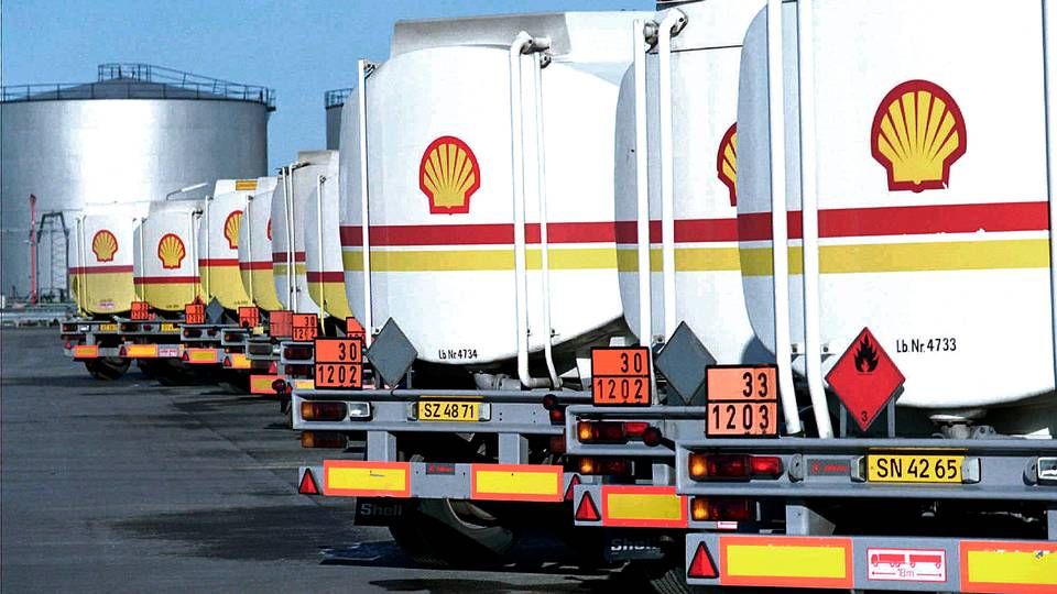 Shells tankbiler kan måske om få år køre på - og transportere - grøn brint. | Foto: Claus Fisker/Ritzau Scanpix