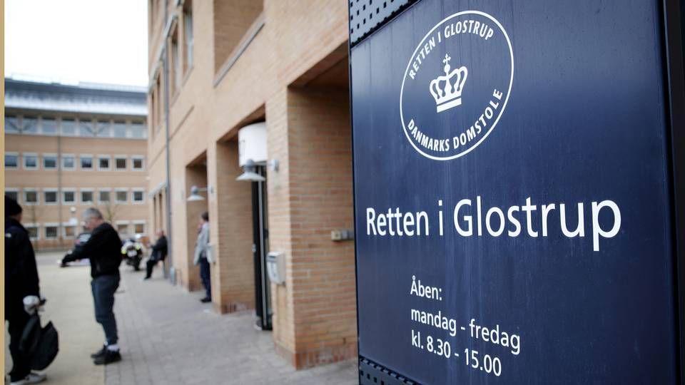 Bøden på 110 mio. kr., som bagmændendes bank North Channel Bank fra tyskland fik ved Retten i Glostrup i september, indgår i forligsbeløbet på 1,6 mia. kr. | Foto: Jens Dresling