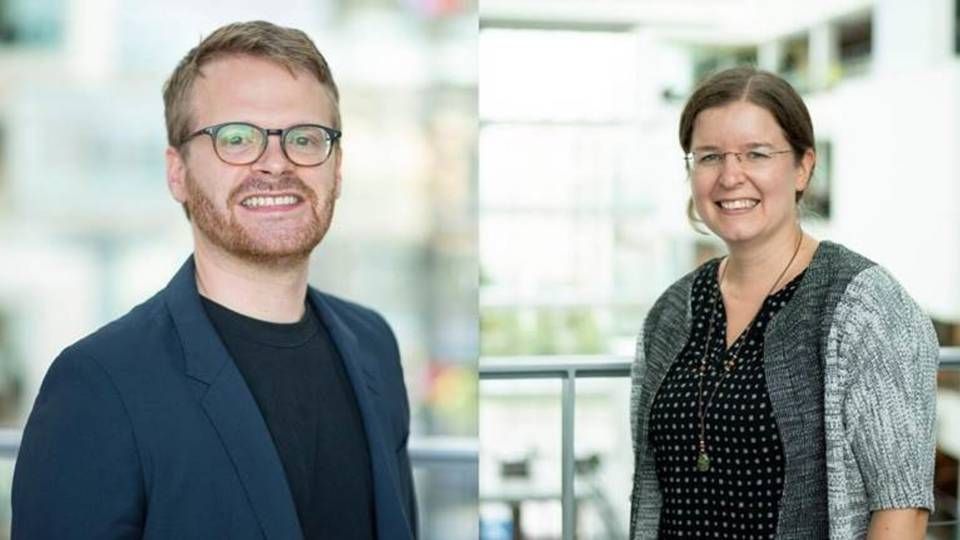 Sebastian Risi og Barbara Plank er forskere på ITU. De har netop modtaget en millionbevilling. | Foto: PR/IT-Universitetet