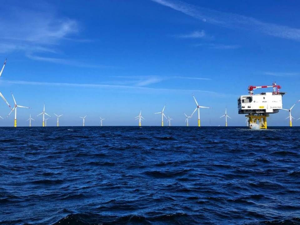 Germany's Altona offshore wind farm (above) could get a big neighbor, if Ørsted's plan to make Bornholm a major energy island go through. | Photo: Eskil Eriksen / Equinor ASA