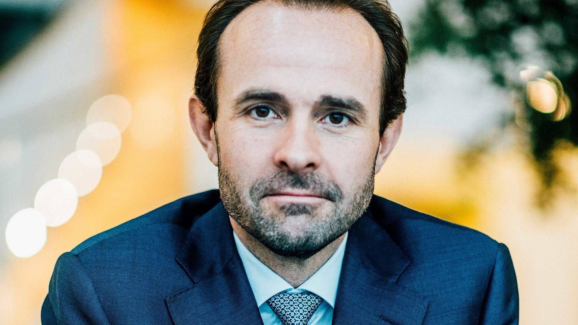 Med en kurstigning på 250 pct. over det senste år kalder Christoffer Søderberg, seniorpartner og chef for store investeringer hos Novo Holdings, det for "et godt tidspunkt" at sælge fondens aktier på. | Foto: Novo Holdings / PR