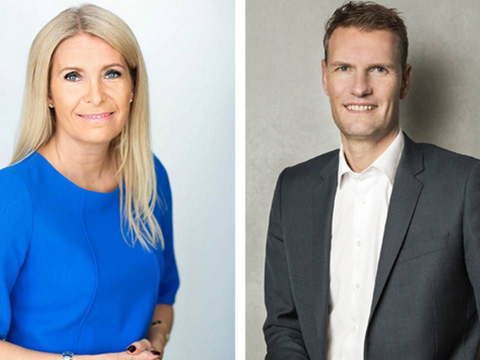 Både Carolina Dybeck Happe og Søren Toft har meddelt Maersk deres afgange inden for de sidste uger. Collage/PR