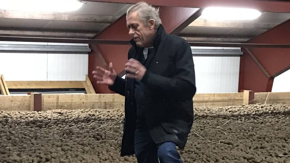 Erik Thorsen sælger årligt over 100.000 ton kartofler gennem sin virksomhed Thorsens Kartoffelchips, som han etablerede for 33 år siden. | Foto: PR/Thorsens Chipkartofler