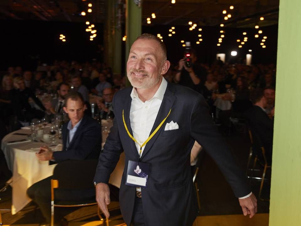 Christian Grøndahl og Snipr Biome modtog prisen som årets life science-entrepreneur. | Foto: EY / PR