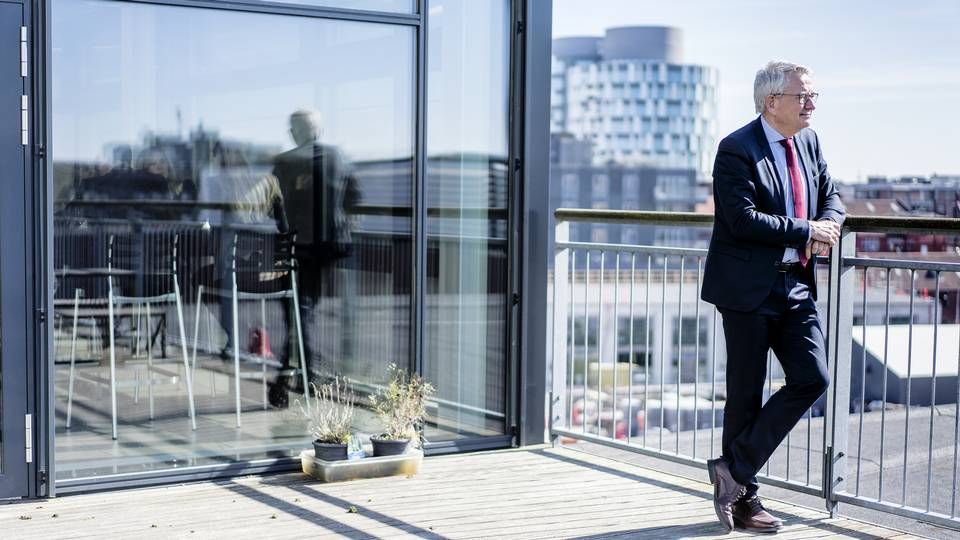 PFA's ejendomsdirektør, Michael Bruhn, er netop vendt hjem fra en forretningsrejse til Frankrig, hvor han har underskrevet investeringer i ejendomme for 3,4 mia. kr. | Foto: Stine Bidstrup / Jyllands-Posten