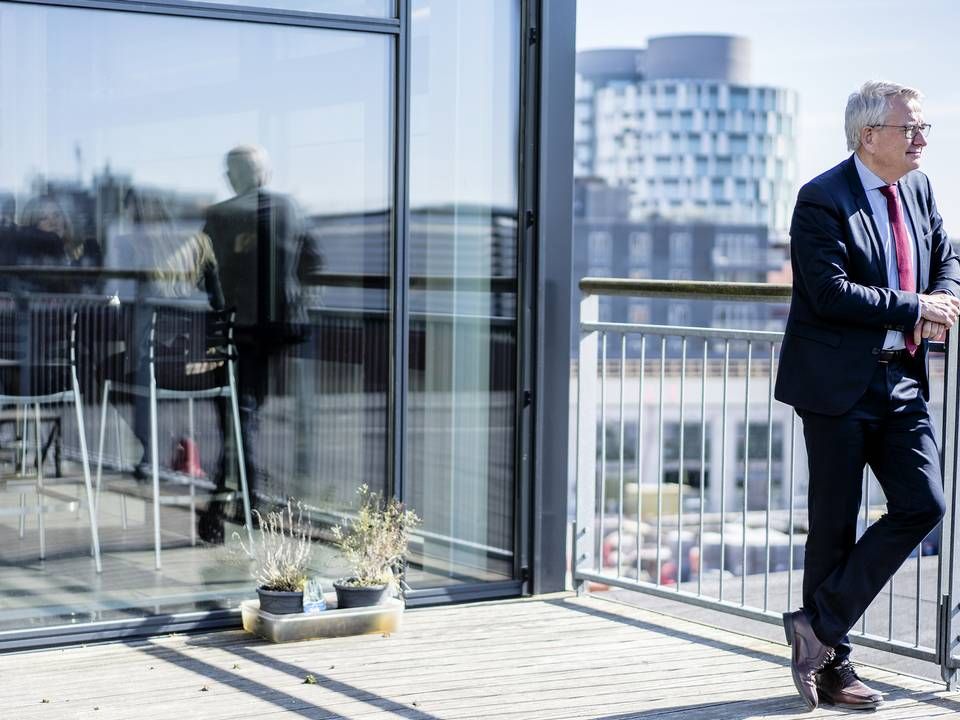 PFA's ejendomsdirektør, Michael Bruhn, er netop vendt hjem fra en forretningsrejse til Frankrig, hvor han har underskrevet investeringer i ejendomme for 3,4 mia. kr. | Foto: Stine Bidstrup / Jyllands-Posten