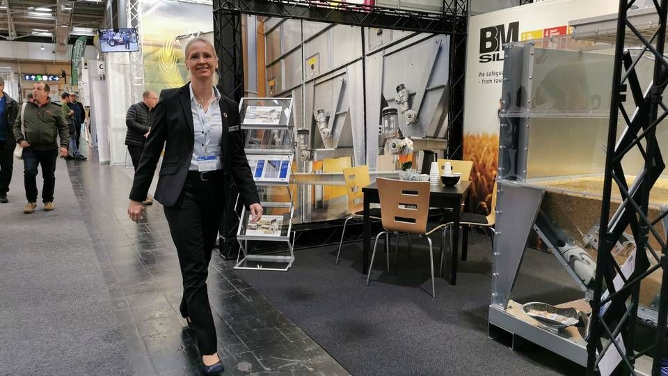 Dorte Martinsen, adm. direktør i BM Silo var med på dette års Agritechnica, der er landbrugets største maskinmesse i verden. | Foto: Peter Høyer/Watch Medier