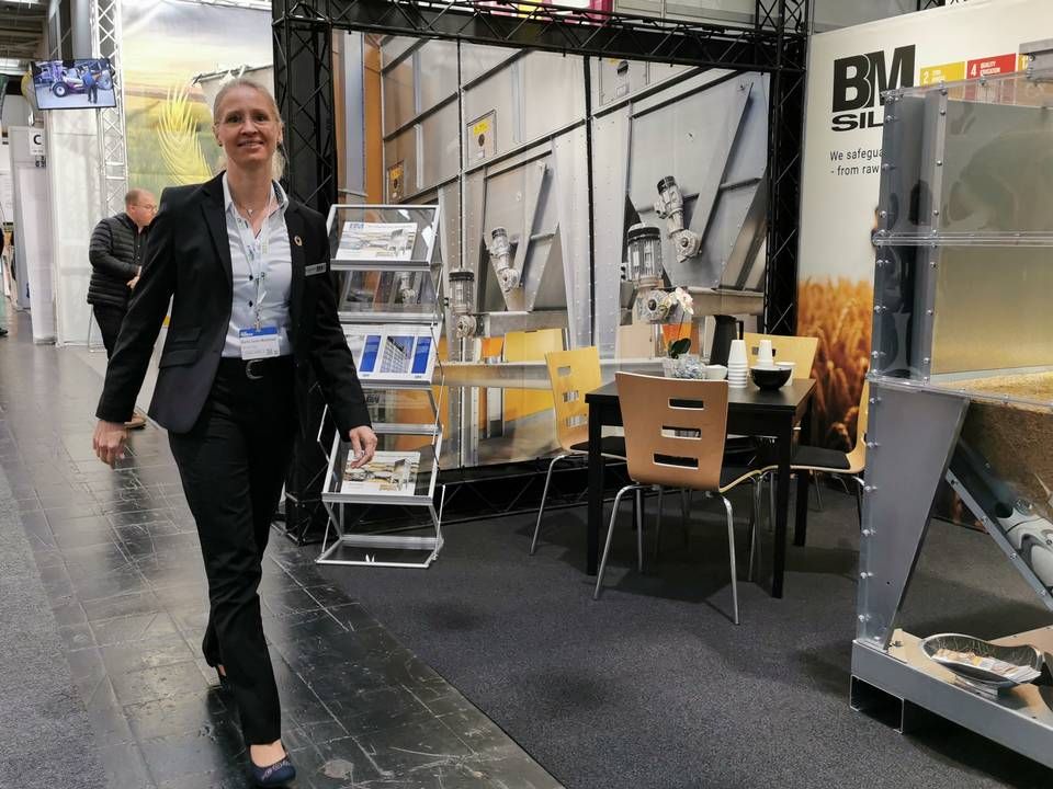 Dorte Martinsen, adm. direktør i BM Silo var med på dette års Agritechnica, der er landbrugets største maskinmesse i verden. | Foto: Peter Høyer/Watch Medier