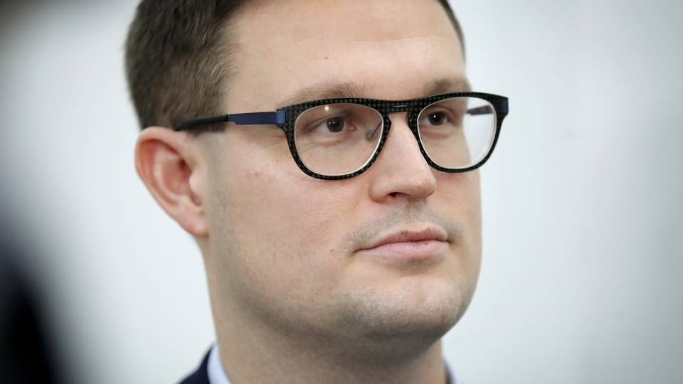 Socialdemokratiets finansordfører, Christian Rabjerg Madsen. | Foto: Jens Dresling