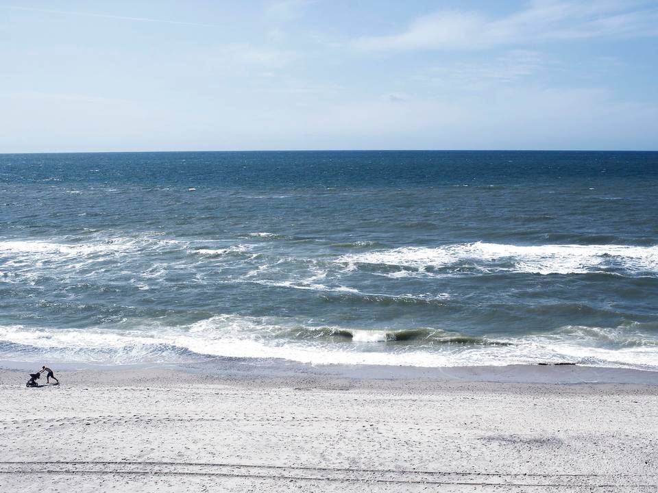 Bølgerne går ofte højt på Vestkysten – ikke mindst når det handler om kystnære havmøller som på de udskudte Vesterhav-projekter. | Foto: Mathias Svold/Jyllands-Posten/Ritzau Scanpix