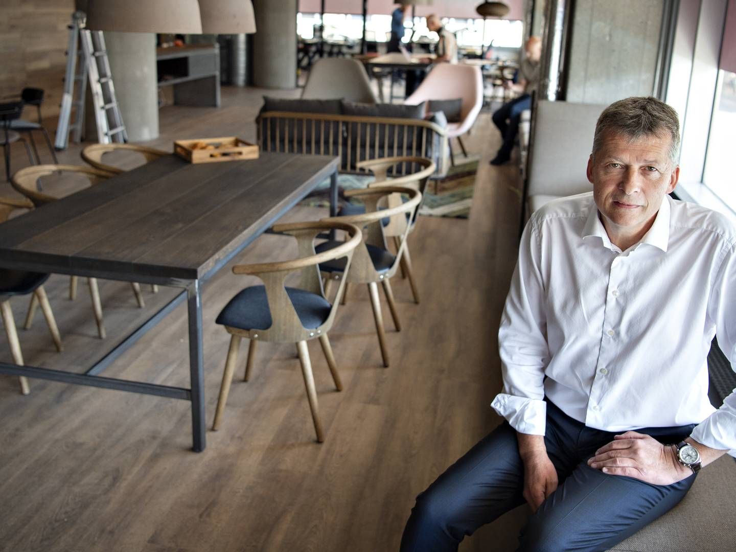 Gert Jonassen, ordførende direktør i Arbejdernes Landsbank. | Foto: Brian Karmark/ERH