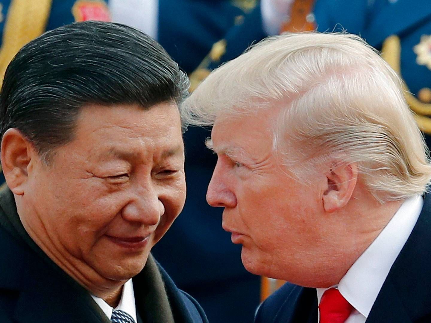Xi Jinping, China's President, and US President Donald Trump. | Photo: Andy Wong/AP/Ritzau Scanpix