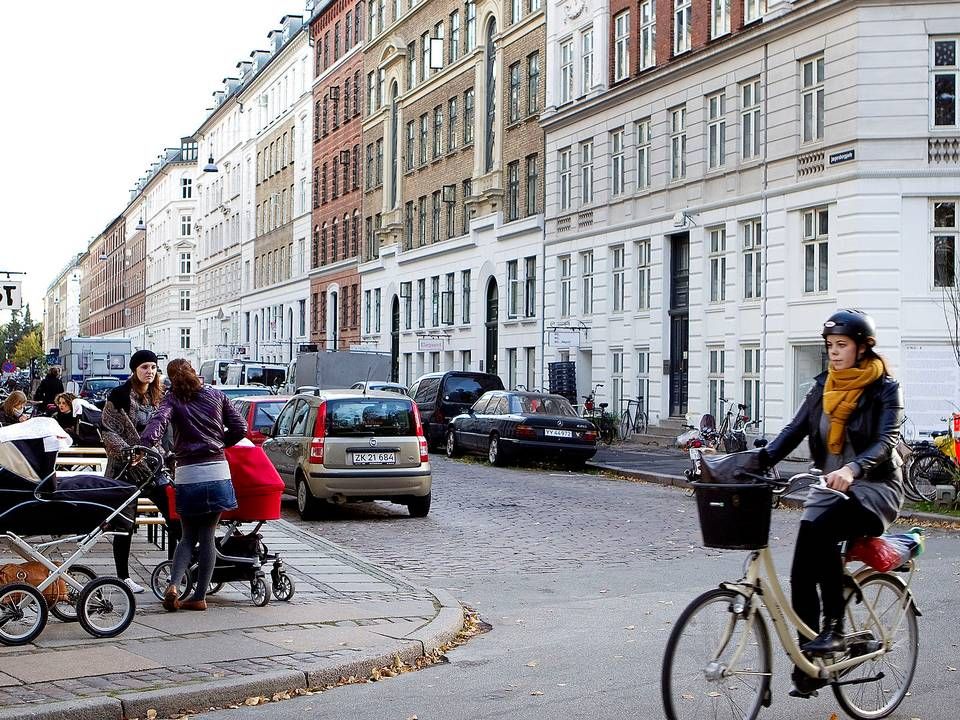 Arkivfoto. Jægersborggade i København består af andelsboliger.