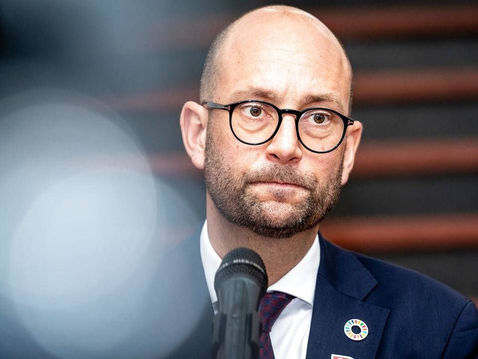 Det er kulturminister Rasmus Prehn (S), der har udpeget det nye fordelingsudvalg til Bladpuljen. | Foto: Ida Marie Odgaard/Ritzau Scanpix