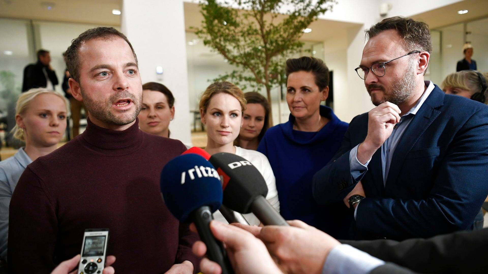 Fredag landede en klimalov med bredt politisk flertal bag. Foto: Thomas Sjørup/ Ritzau Scanpix