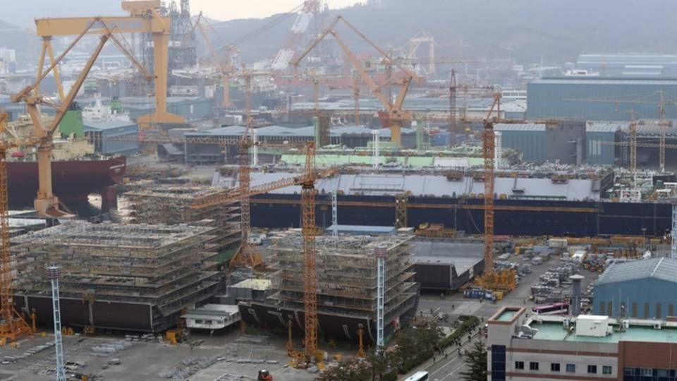 Photo: Daewoo Shipbuilding & Marine Engineering/Yonhap