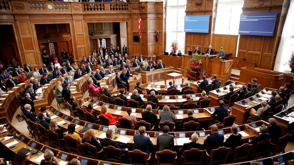 Folketingssalen på Christiansborg | Foto: Jens Dresling/Ritzau Scanpix