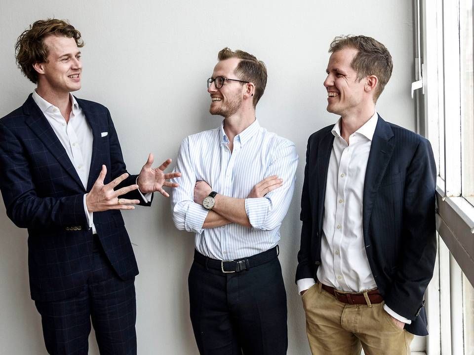 Tre tidligere Plesner-advokater stiftede Archii for fire år siden. | Foto: Niels Ahlmann Olesen / Ritzau Scanpix
