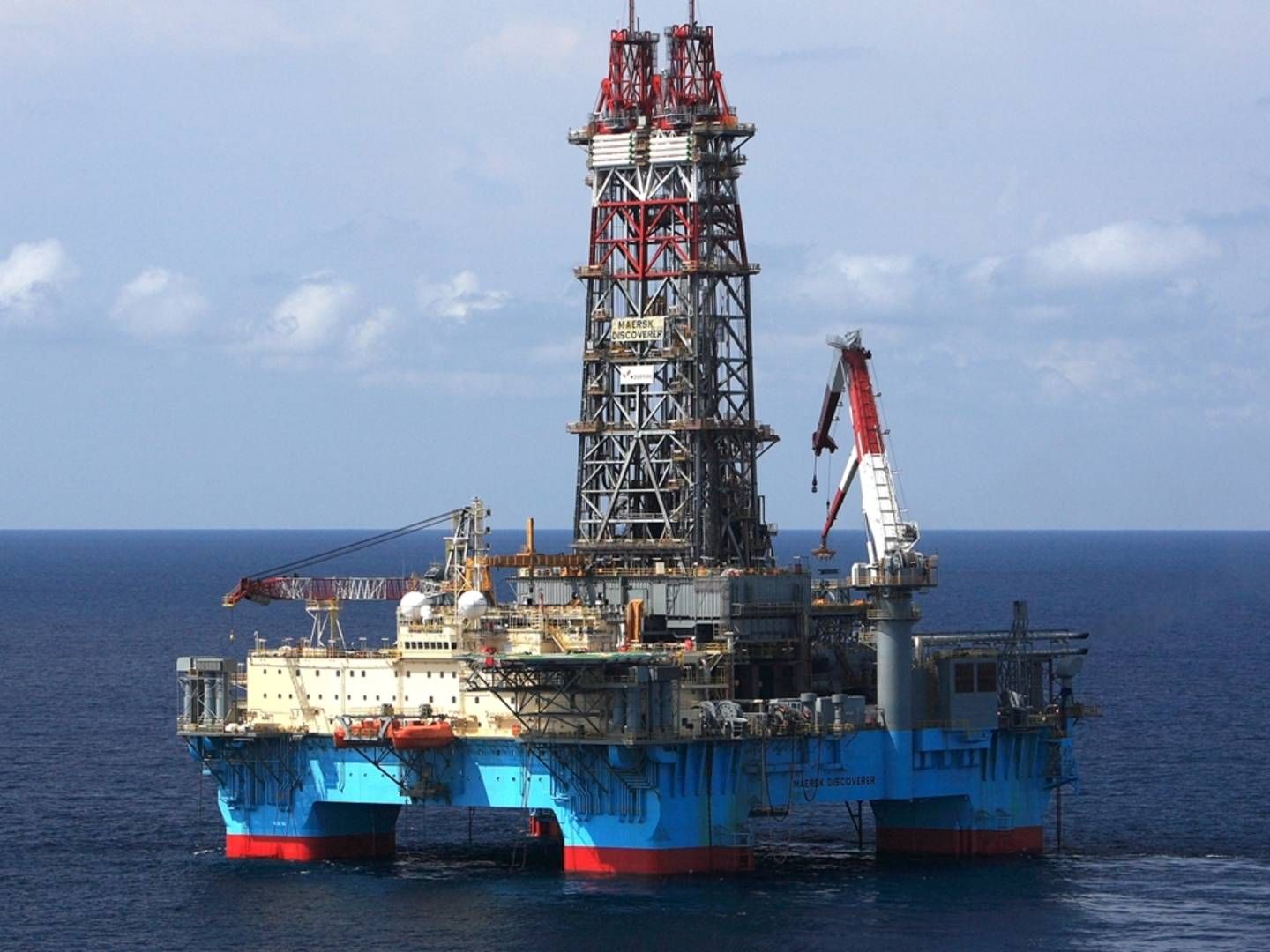 Maersk Drilling har sikret arbejde til boreriggen Maersk Discoverer. | Foto: PR / Maersk Drilling