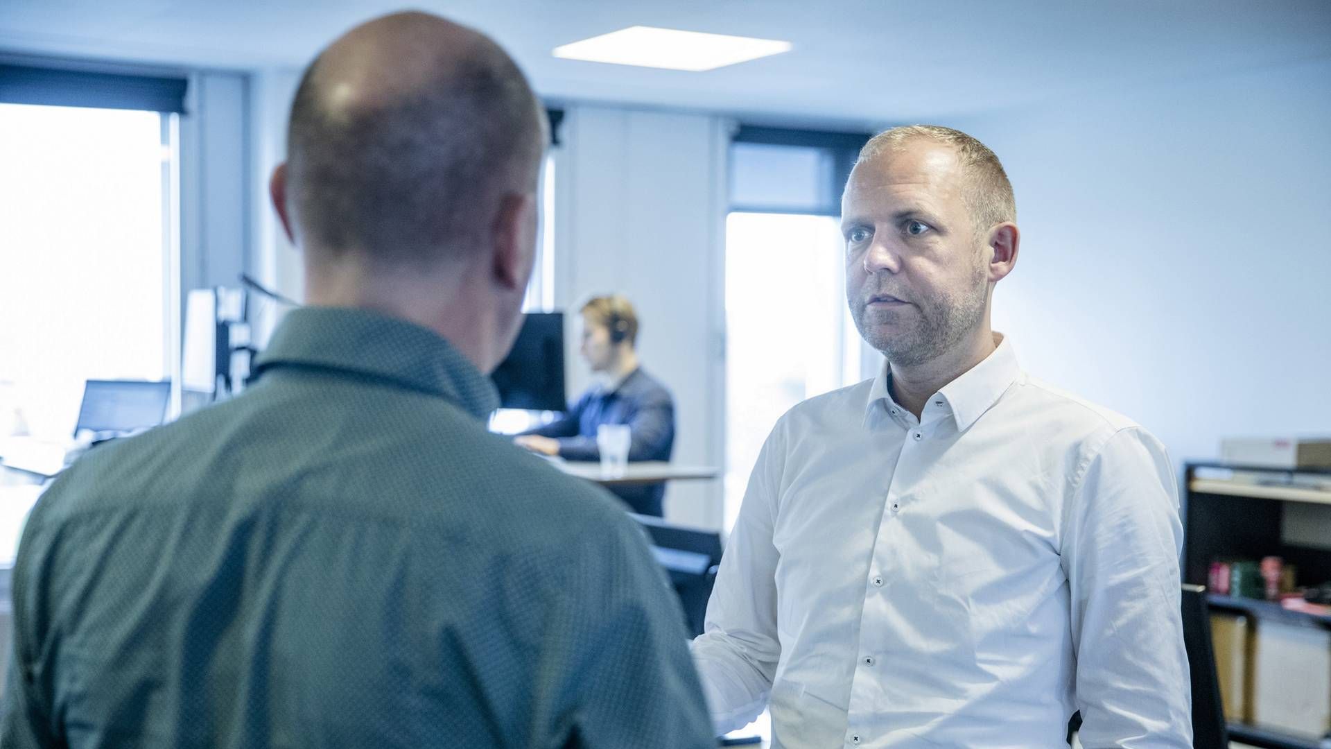 Helge Voldsgaard er en af de mere end 500 medarbejdere, som er skiftet fra EG til DXC i forbindelse med opkøbet. | Foto: Nikolai Linares/Watch Medier