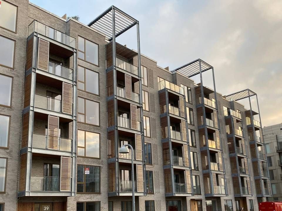 Casas byggeri på Sdr. Ringvej i Brøndby er allerede godt i gang, hvor der bygges 200 boliger. | Foto: Casa PR