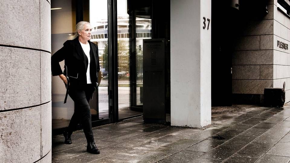 Den kendte konkursadvokat Pernille Bigaard forlader advokatfirmaet Plesner og trækker sig af samme årsag som kurator fra konkursboerne efter det krakkede nordjyske oliefirma OW Bunker. | Foto: Linda Kastrup/Ritzau Scanpix