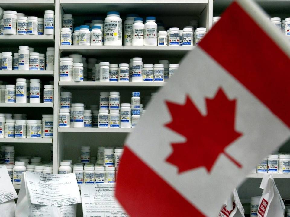 Mens Donald Trump vil importere medicin fra Canada til USA, har canadierne ikke den store lyst til den ordning. | Foto: Jeff Haynes/AFP / AFP