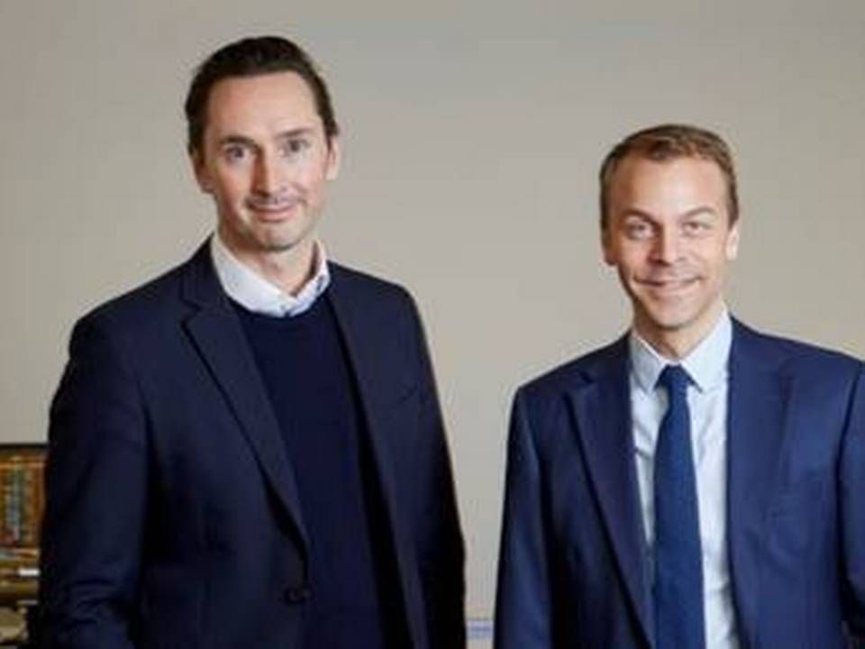 Anders Ellegaard (left) head of fixed income, and Morten Rask Nymark, head of listed equity investments at Industriens Pension. | Photo: Industriens Pension/PR