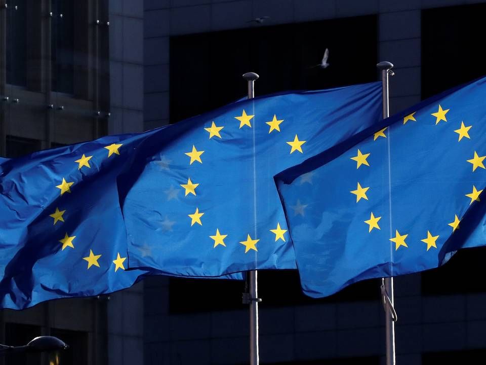 EU-flag, arkivfoto. | Foto: Yves Herman/REUTERS / X00380