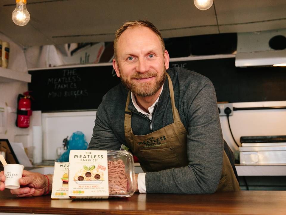 Morten Toft Bech stiftede The Meatless Farm sammen med en gruppe partnere i 2016. | Foto: PR/The Meatless Farm