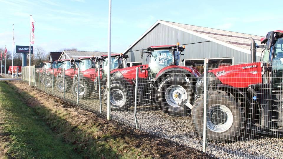 Maskinhandleren budgetterer med et lavere aktivitetsniveau for regnskabsåret 2022 indenfor bygge- og anlægssektoren men også landbruget. | Foto: Case IH / PR