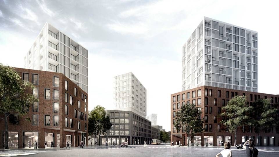 Når hele Ørestad står færdigt, skal der være plads til 25.000 beboere og 80.000 arbejdspladser. | Foto: Solstra PR