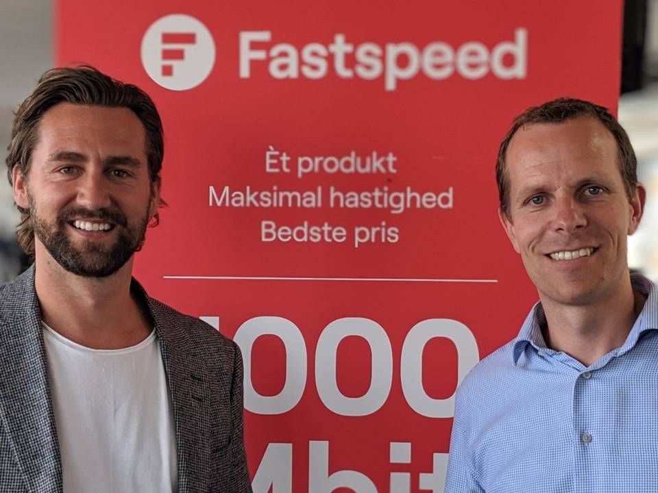 Jens Raith (th) har stiftet Fastspeed med blandt andre Morten Boe Andersen (tv). | Foto: PR