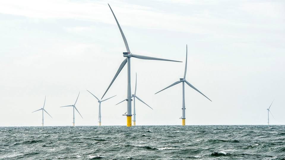 Med tilføjelsen af Horns Rev 3 kommer mere end en tredjedel af den danske vindproduktion nu fra havmøller. | Photo: Henning Bagger/Ritzau Scanpix