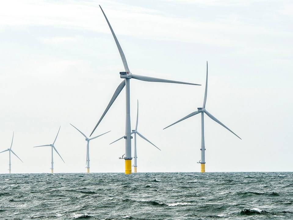 Med tilføjelsen af Horns Rev 3 kommer mere end en tredjedel af den danske vindproduktion nu fra havmøller. | Photo: Henning Bagger/Ritzau Scanpix