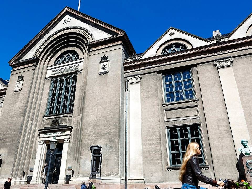 Københavns Universitet er blandt uddannelsesinstitutionerne, der er en del af IT-Landsholdet. | Foto: Niels Ahlmann Olesen/Ritzau Scanpix