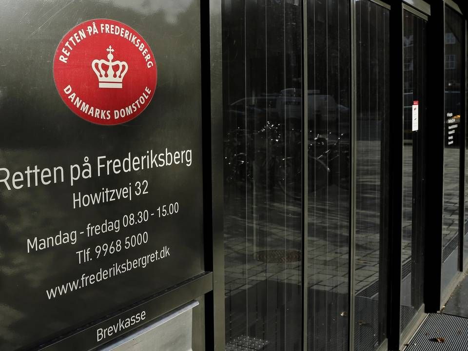 Retten på Frederiksberg har indledt en sag om hvidvask for 166 mio. kr. | Foto: Ritzau Scanpix/Jens Dresling