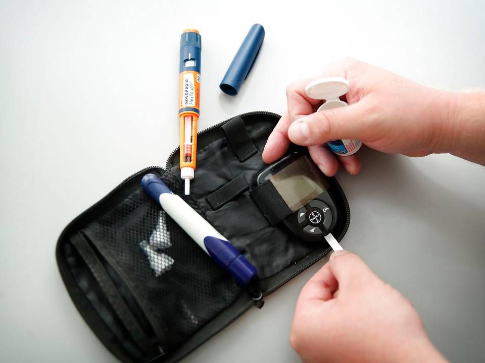 Insulin pumps and glucose meters are vital devices for diabetics. | Foto: Jens Dresling/Ritzau Scanpix