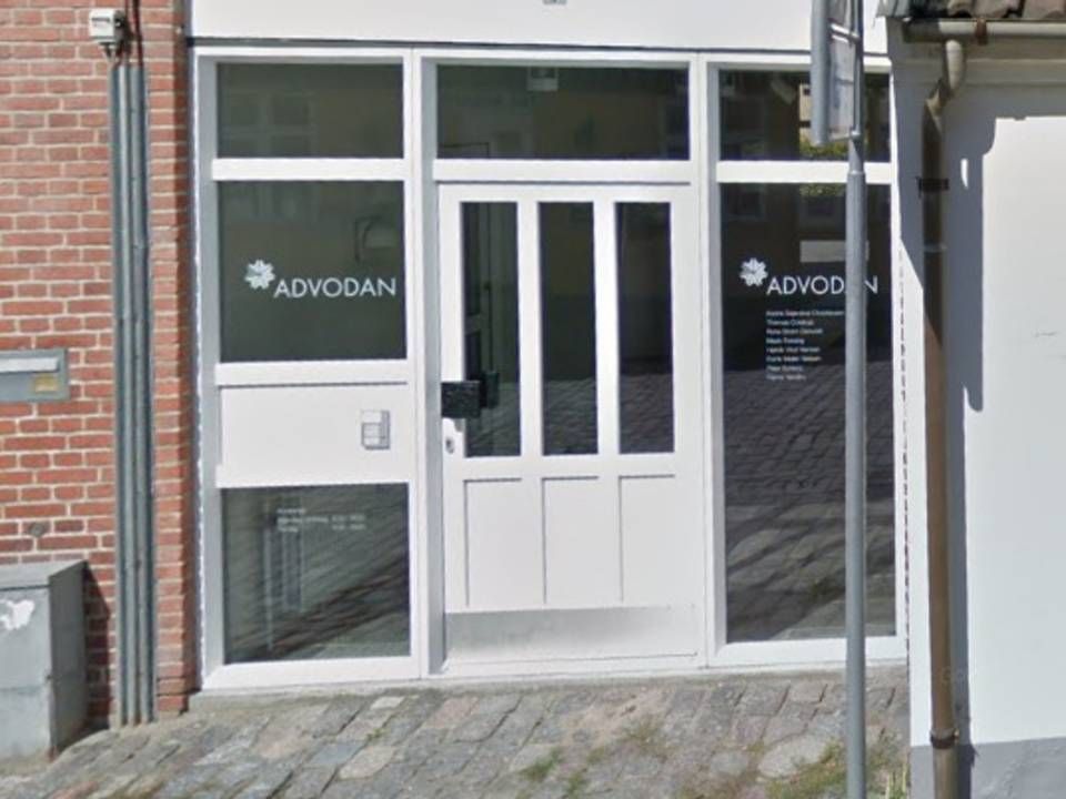 Der er syv advokater under taget hos Advodan i Næstved. | Foto: Google Maps