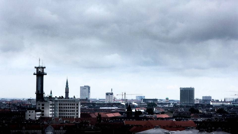Københavns skyline. | Foto: Thomas Larsen / Jyllands-Posten / Ritzau Scanpix