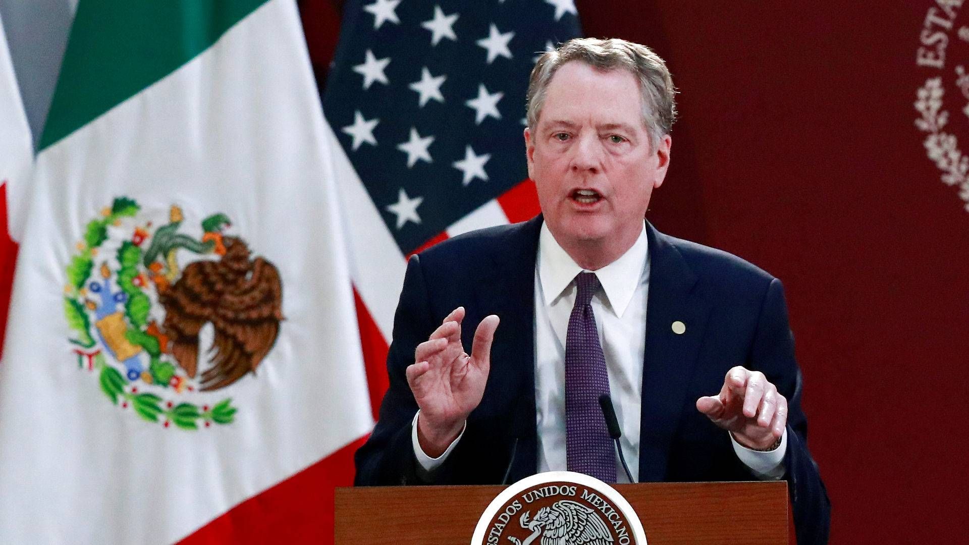 USA's handelsrepræsentant Robert Lighthizer har tidligere kaldt handelsaftalen med Kina for "fuldstændig klar". | Foto: Henry Romero/Reuters/Ritzau Scanpix