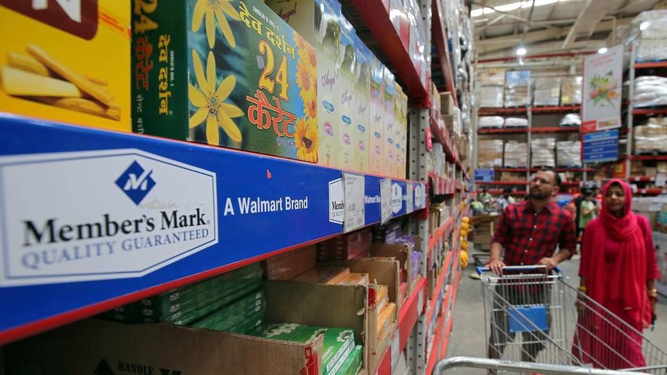 Walmart satser stort på onlinehandel, hvilket har sat gang i en omtrukturering af detailkoncernens indiske afdeling. | Foto: Mukesh Gupta / Reuters / Ritzau Scanpix