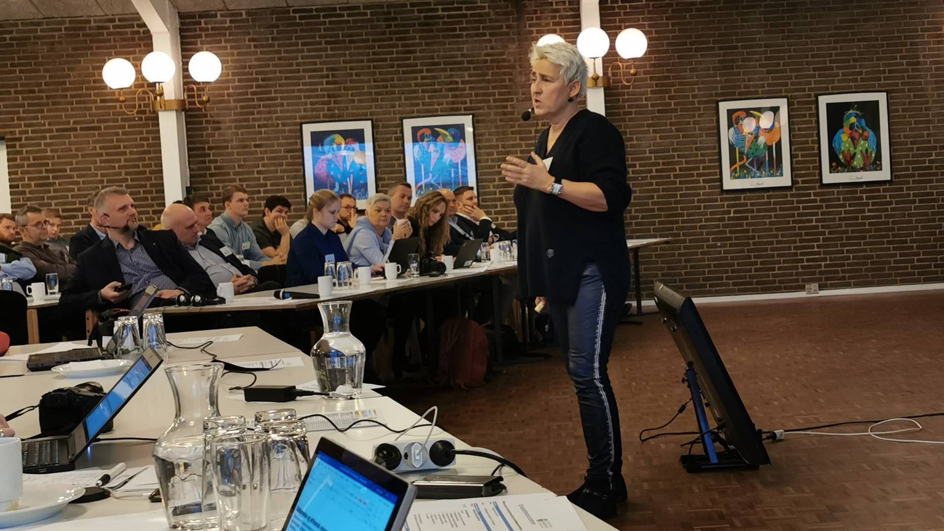 Mette Neville besøgte for nyligt en konference for organisationen Danish Farmers Abroad (DFA), der har 77 medlemmer i omkring 33 lande. Her fortalte hun om vigtigheden i at have bestyrelsesmedlemmer med kompetencer, der kan udvikle virksomhederne. | Foto: Peter Høyer/Watch Medier