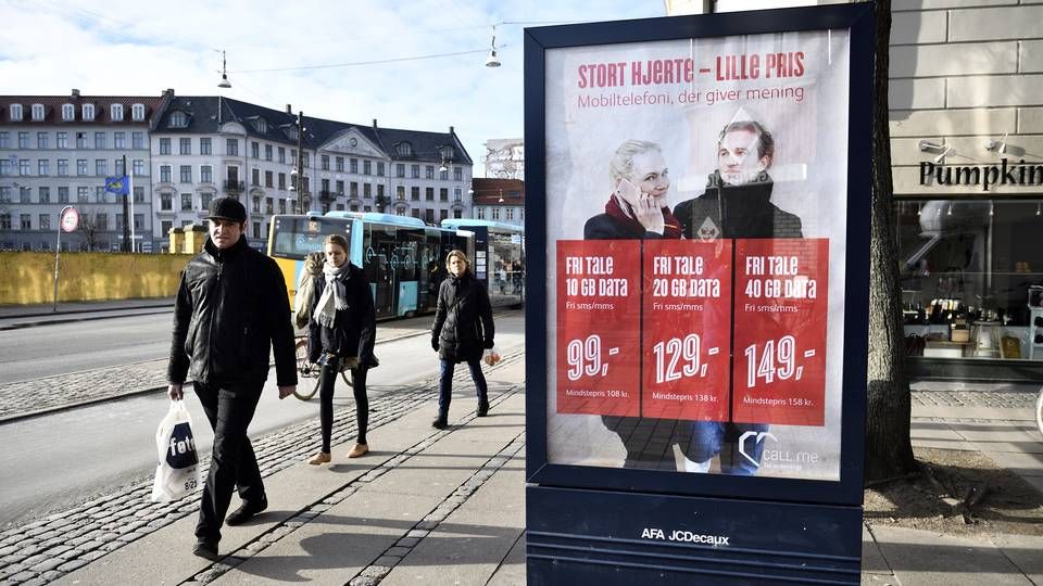 Der blev investeret mere i outdoor-reklamer blandt norske bureauer sidste år, men mindre i både digitalt og tv | Foto: Tariq Mikkel Khan/Ritzau Scanpix