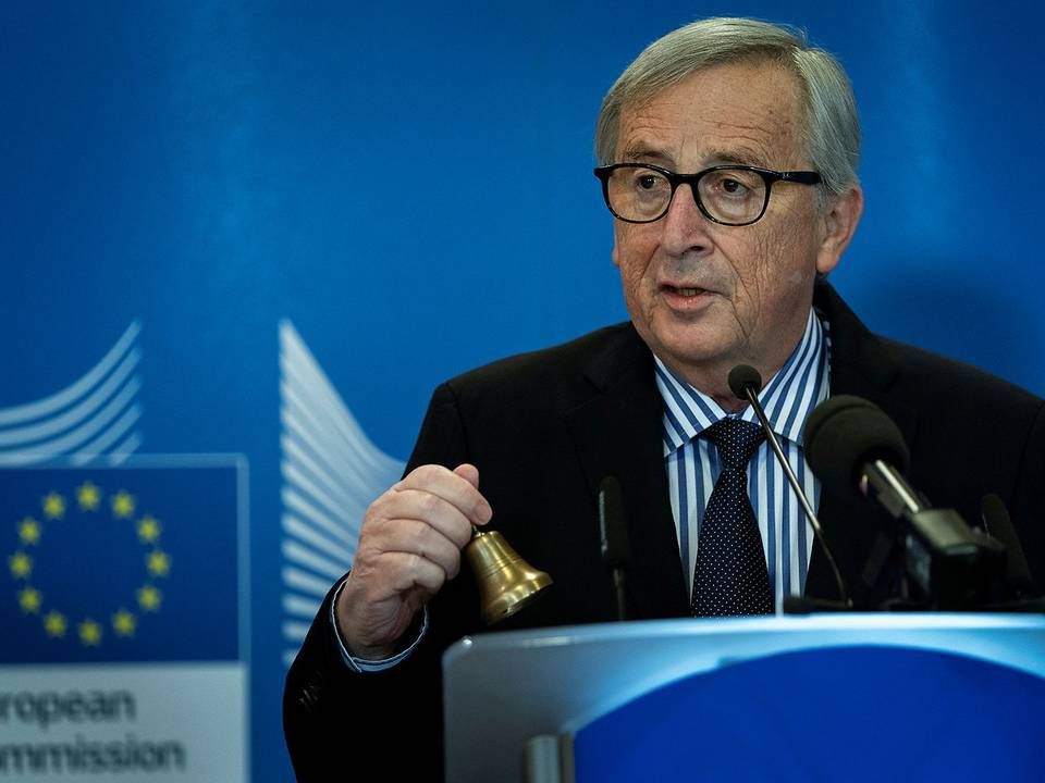Det er den nu tidligere formand for EU-Kommissionen, Jean-Claude Juncker, der har lagt navn til den investeringsplan, som nu også skal skaffe mere klimafinansiering. | Foto: Pool/Reuters/Ritzau Scanpix