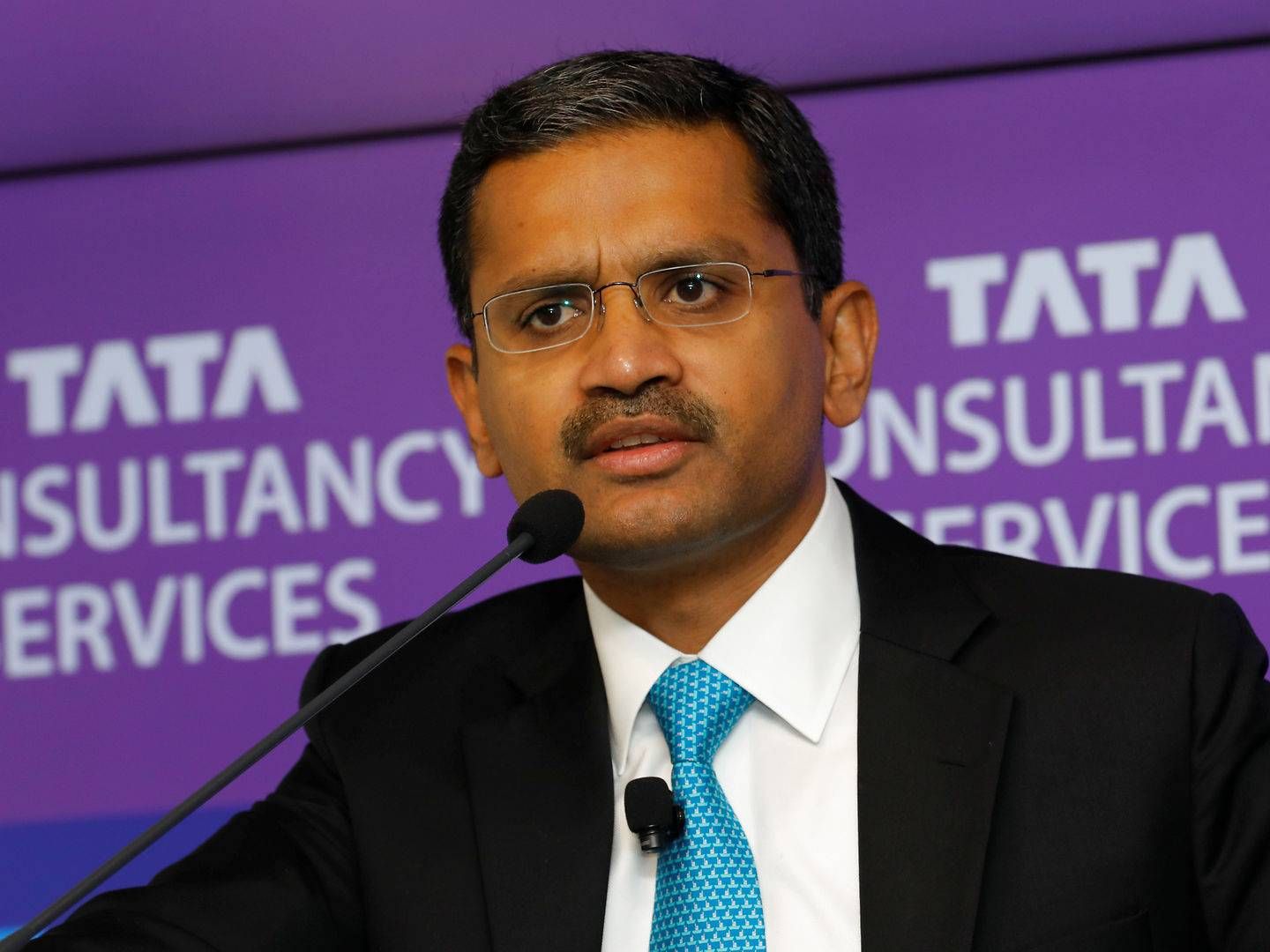 Rajesh Gopinathan er adm. direktør for Tata Consultancy Services. | Foto: Danish Siddiqui/Reuters/Ritzau Scanpix